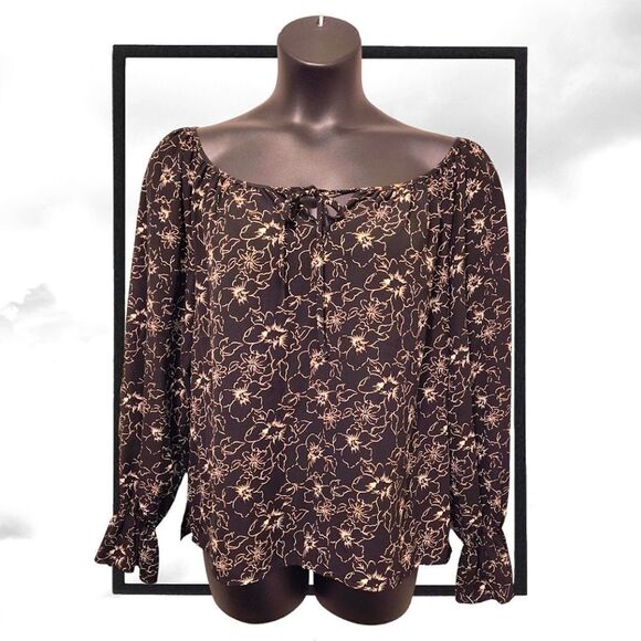 Norton McNaughton Off The Shoulder Blouse - Picture 1 of 6